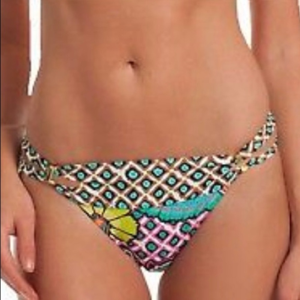 NWT Trina‎ Turk Madagascar Bikini Bottoms Size 10